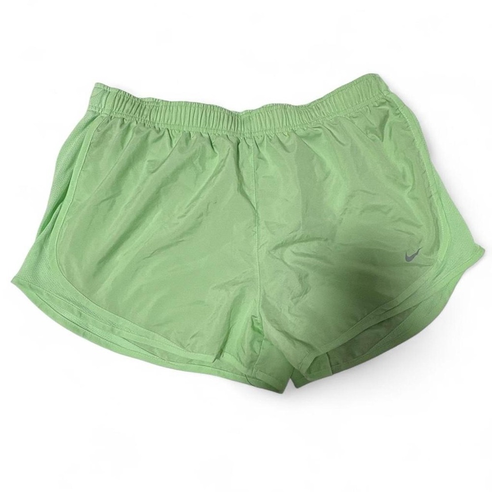 Nike Dri-Fit Tempo Women's brief-lined Light Green Athletic Shorts